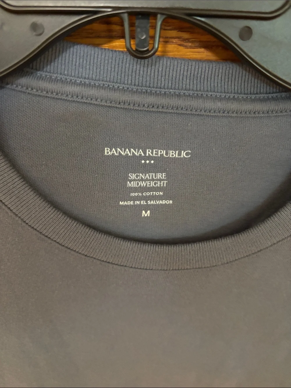 Banana Republic Men's Short Sleeve Crew Tee in Blue NWT